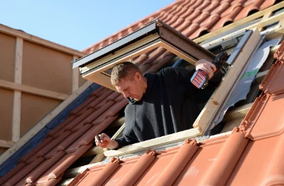 Pose de fenêtres de toit Velux à Chambain